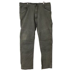 Wrangler Green Outdoor Flex Waist‎ Utility Pants Men's Size 38x32 Workwear